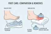 Swollen Toe Causes, Remedies & Footwear Tips