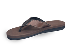 Light men's orthopedic brown footwear heel pain relief