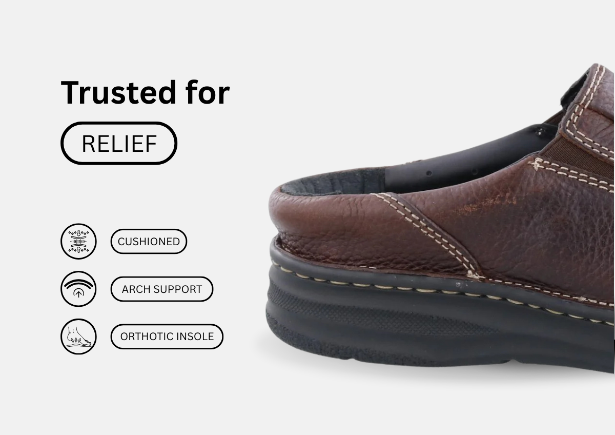 Brown Pebbled Leather