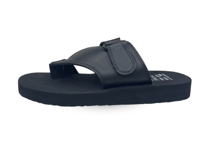 Black orthopedic shoes for men daily comfort