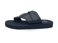 Black orthopedic shoes for men daily comfort