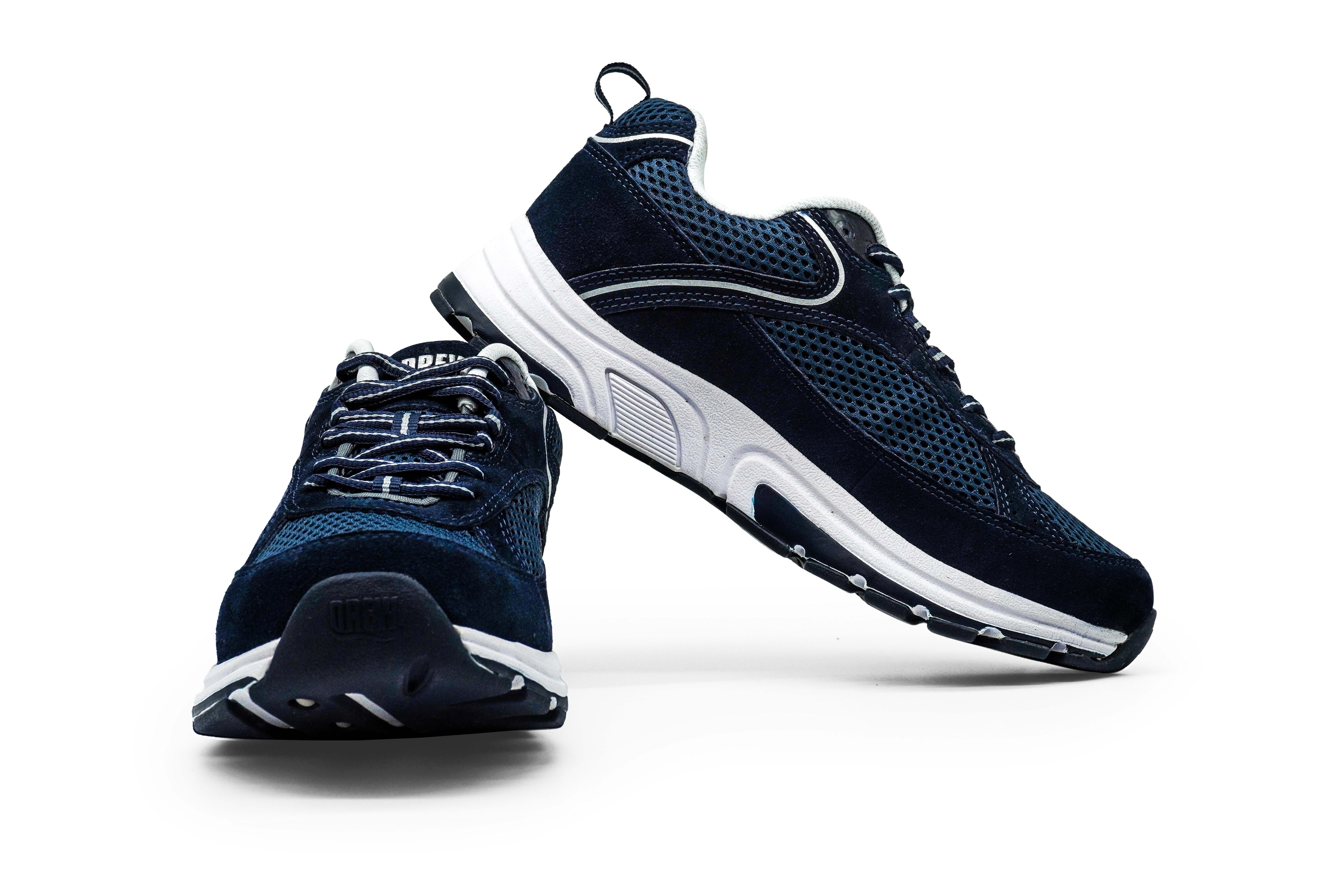 Navy Suede/Mesh