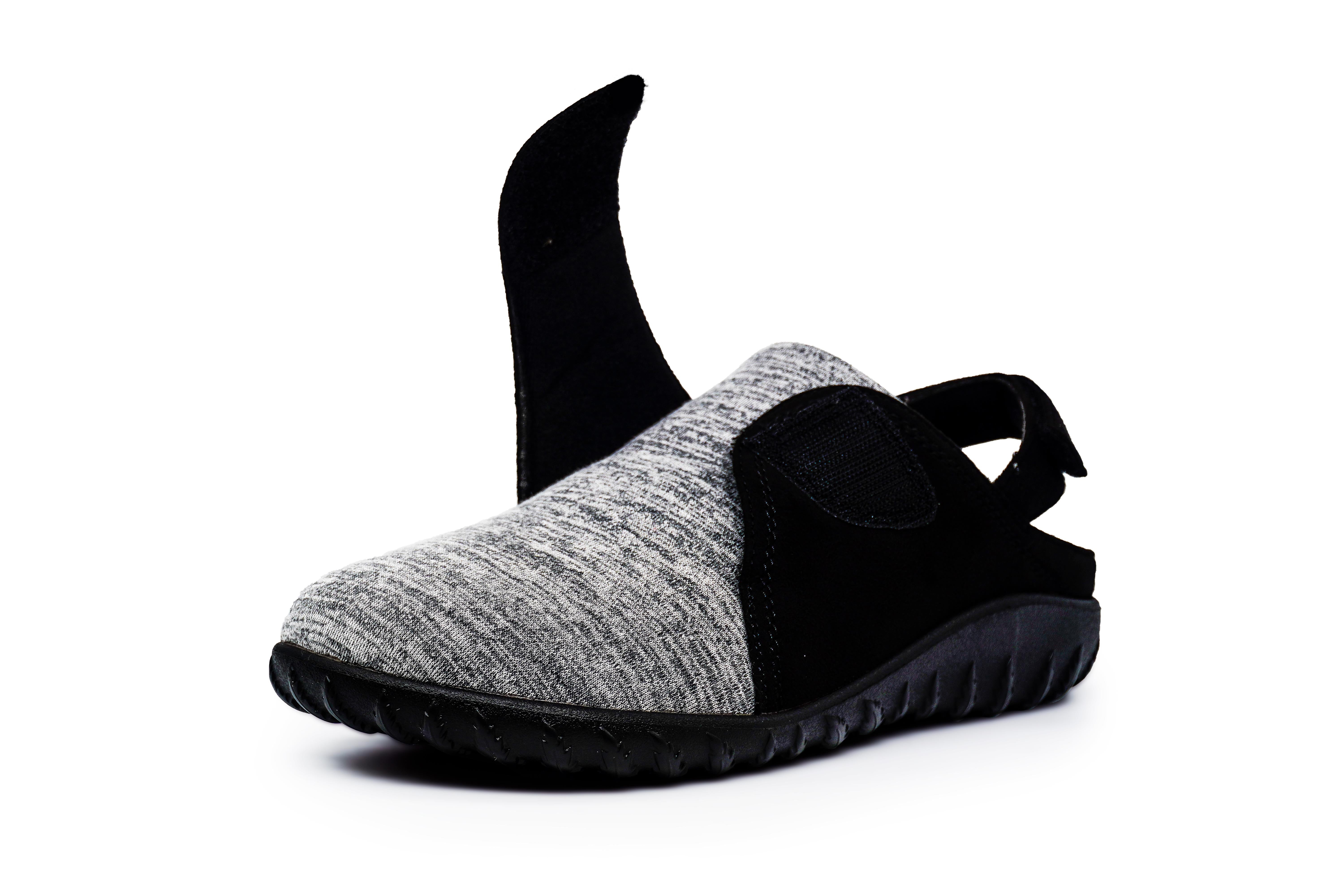 Black Microsuede/Stretch