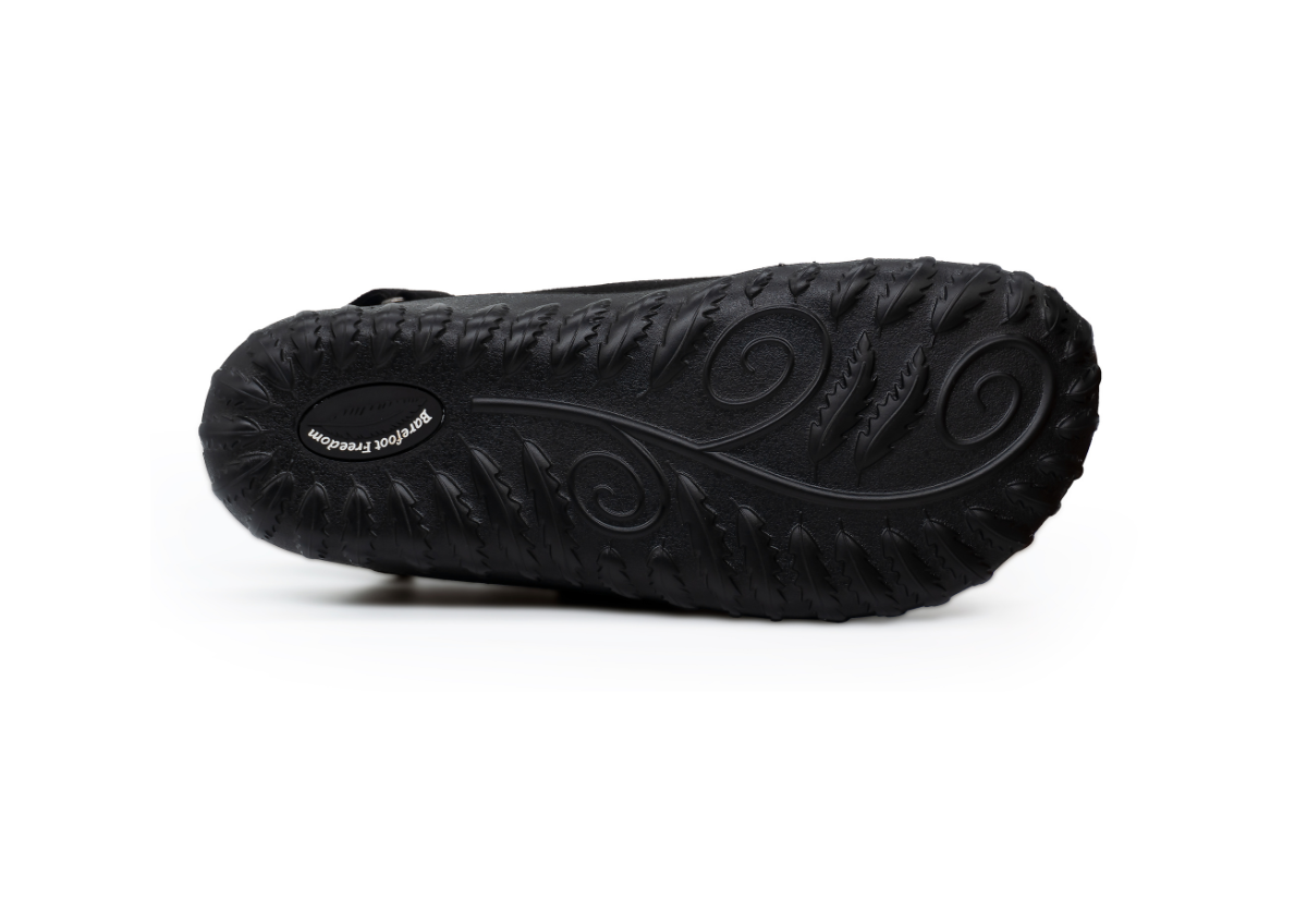 Black Microsuede/Stretch