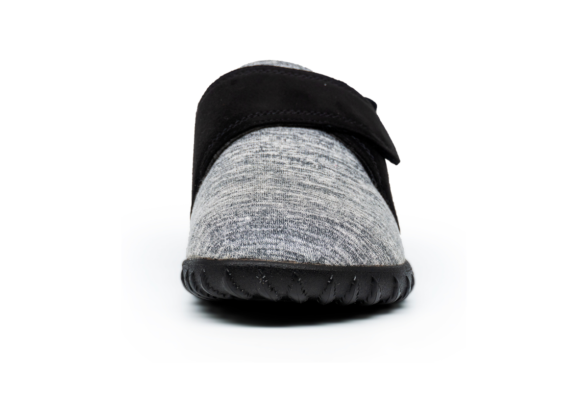 Black Microsuede/Stretch