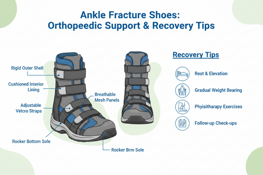 Ankle Fracture Shoes: Orthopedic Support & Recovery Tips