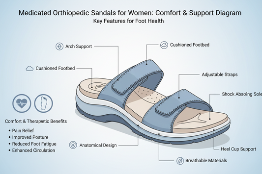Best Medicated Sandals for Ladies: Comfort & Support