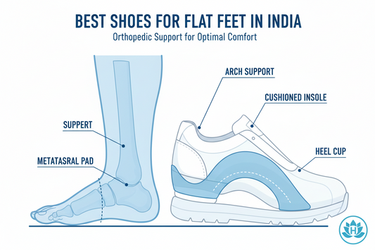 Best Shoes for Flat Feet in India: Top Arch Support Footwear