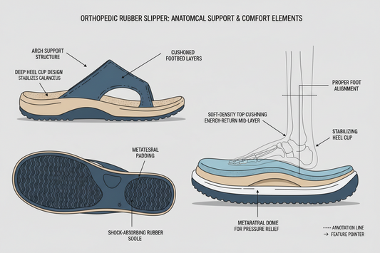 Choose Durable Rubber Slippers for Orthopedic Comfort