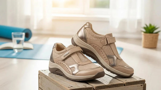 Stylish women's orthopedic shoes emphasizing comfort and design