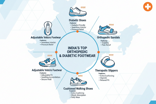 Most Selling Orthopedic & Diabetic Shoes in India
