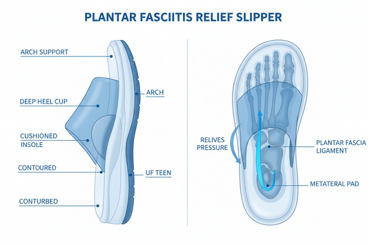 Top Slippers for Plantar Fasciitis Relief in India