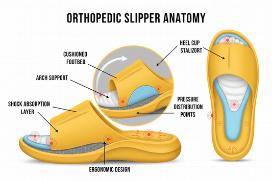 Yellow Slippers: Stylish Comfort with Orthopedic Support
