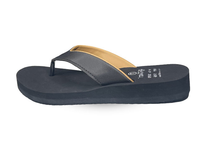 Black orthopedic shoes for women cushioned sole