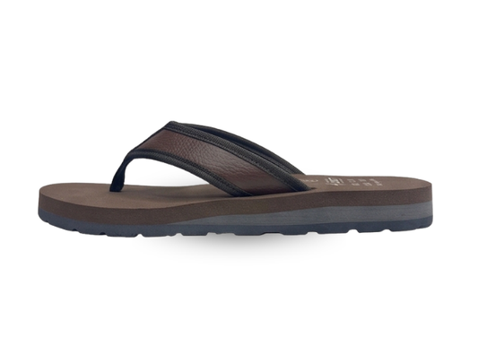 Brown orthopedic shoes for women with cushioned sole support