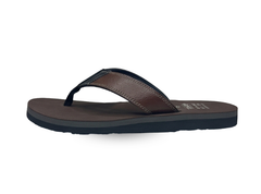 Brown orthopedic shoes for men anti-slip comfort