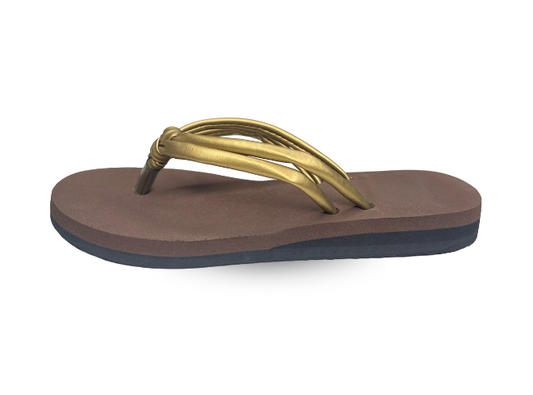 Brown orthopedic shoes for women anti-slip comfort