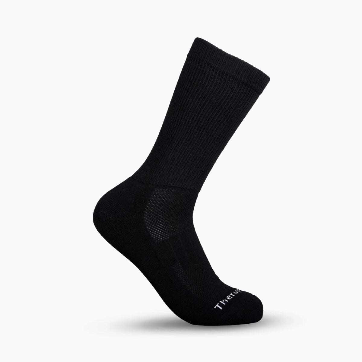 Diabetic Socks, Helps In Diabetic Neuropathy, Reduction Of Gangrene Chances, Increase Blood Circulation -- Black, Full Length (Free Size)