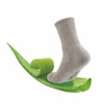 Diabetic Socks, Helps In Diabetic Neuropathy, Reduction Of Gangrene Chances, Increase Blood Circulation - Grey, Full Length (Free Size)