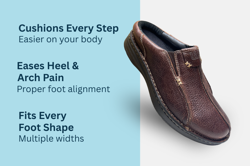 Brown Pebbled Leather