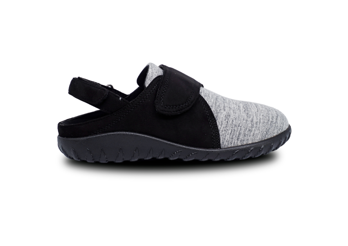 Black Microsuede/Stretch