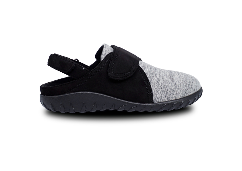 Black Microsuede/Stretch