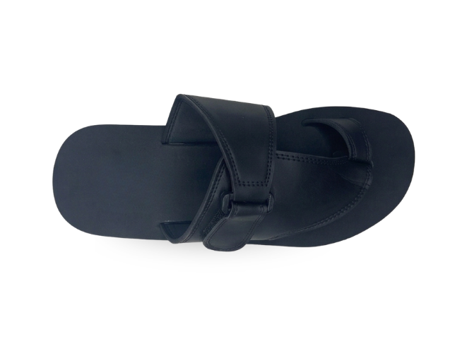 Victor Men's Orthopedic Black Comfort Footwear