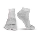 Diabetic Socks, Helps In Diabetic Neuropathy, Reduction Of Gangrene Chances, Increase Blood Circulation – Grey Separate Toe (Free Size)